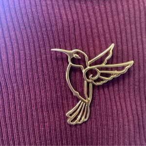 JJ Jonette Hummingbird Pin